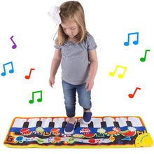 Load image into Gallery viewer, Children Piano Music Dance Mat