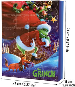 Green monster Christmas calendar