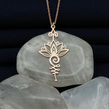 Load image into Gallery viewer, Lotus Flower Necklace