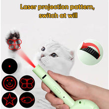 Load image into Gallery viewer, Retractable cat teaser pet comb