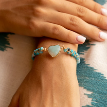 Load image into Gallery viewer, Tenderness bracelet in amazonite stone