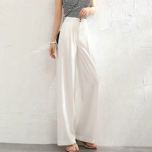 Woman's Casual Full-Length Loose Pants