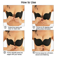 Load image into Gallery viewer, Strapless Push Up Self-adhesive Bra