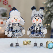 Load image into Gallery viewer, Christmas Blue New Fabric Doll