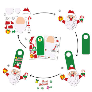 Halloween & Christmas Door Decoration Stickers