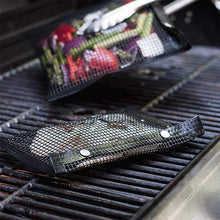 Load image into Gallery viewer, Reusable Non-Stick BBQ Mesh Grill Bags