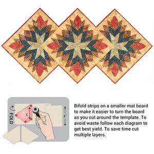 DIY Sewing Ruler Patch Template Tool