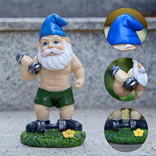 Load image into Gallery viewer, Funny Workout Garden Gnomes Statues