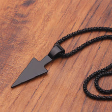 Load image into Gallery viewer, Matte Long Necklace with Arrow