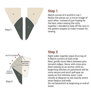 DIY Sewing Ruler Patch Template Tool