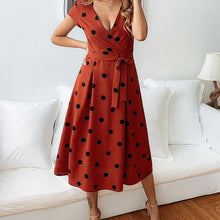 Load image into Gallery viewer, Lady Fashionable Dotted Dress