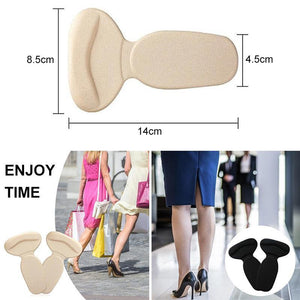 Super Soft T-shaped Silicone Anti-bladder Heel Pad