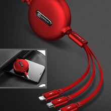 Load image into Gallery viewer, Multi-function 3 in 1 USB Charging Cable