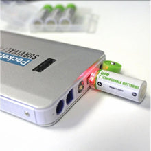 Load image into Gallery viewer, USB Rechargeable AA Batteries