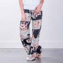 Load image into Gallery viewer, Pantalones Florales Holgados de Mujer, - Tejido Ligero