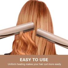 Load image into Gallery viewer, Hirundo 2-IN-1 Silky Hair Straightener &amp; Curling Iron