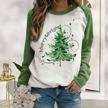 Load image into Gallery viewer, Christmas Tree Sweatshirt For Women