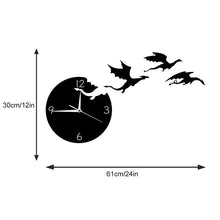 Load image into Gallery viewer, Dragon Flight Wall Clock