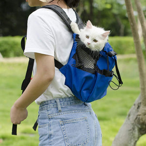 Double Backpack for the Pet Dog/Cat Passenger