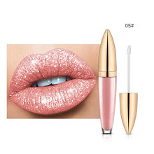 Load image into Gallery viewer, Diamond Lip Gloss Matte To Glitter Liquid Lipstick Waterproof