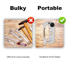 Load image into Gallery viewer, Multi-functional EDC Gadgets Carabiner Emergency Tool