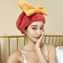 Load image into Gallery viewer, Super Absorbent Hair Towel Wrap for Wet Hair