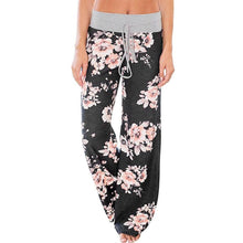 Load image into Gallery viewer, Pantalones Florales Holgados de Mujer, - Tejido Ligero