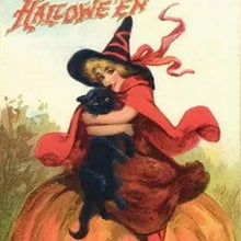 Load image into Gallery viewer, Vintage Halloween Postcard (24 pcs)