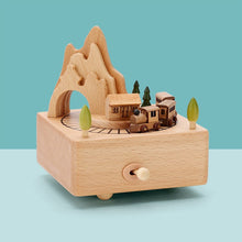 Load image into Gallery viewer, Handmade Wooden Rotating Music Boxes