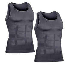 Load image into Gallery viewer, Men&#39;s Slimming Compression Vest