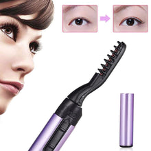 Load image into Gallery viewer, Electric Heated Eyelash Curler with Comb Design