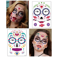 Load image into Gallery viewer, Halloween Funny Makeup Sticker (9 PCS)