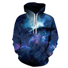 Load image into Gallery viewer, 3D Galaxy Printed Hoodie