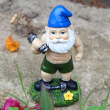 Load image into Gallery viewer, Funny Workout Garden Gnomes Statues