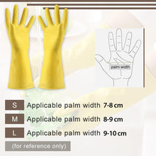 Load image into Gallery viewer, Rubber Thickened Cleaning Gloves