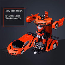 Load image into Gallery viewer, Remote Control Transforming Robot Car