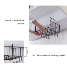 Load image into Gallery viewer, Storage Basket Kitchen Metal Hanging Rack