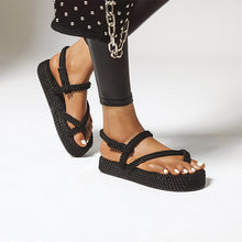 Load image into Gallery viewer, Fashion Knitted Platform Sandals