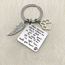 Load image into Gallery viewer, Pet Memorial Keychain