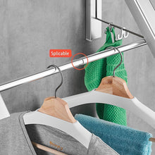 Load image into Gallery viewer, Folding Retractable Clothes Rack