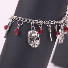 Load image into Gallery viewer, Halloween Jason Mask Bracelet