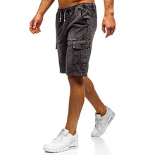 Load image into Gallery viewer, Men Fashion Denim Shorts