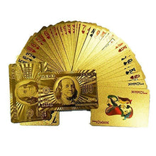 Load image into Gallery viewer, Luxury 24K Gold Foil Poker Playing Cards