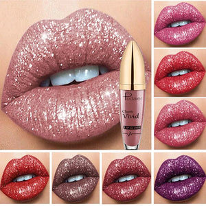 Diamond Lip Gloss Matte To Glitter Liquid Lipstick Waterproof