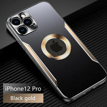 Load image into Gallery viewer, IPhone Metal Ring Fine Hole Anti-Fall Protective Shell