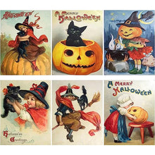 Load image into Gallery viewer, Vintage Halloween Postcard (24 pcs)