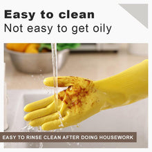 Load image into Gallery viewer, Rubber Thickened Cleaning Gloves