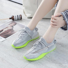 Load image into Gallery viewer, Net Surface Breathable Lace-Up Yeezy Sneakers