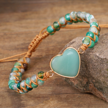 Load image into Gallery viewer, Tenderness bracelet in amazonite stone