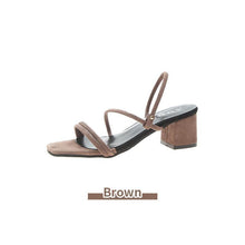 Load image into Gallery viewer, Women Suede Pumps Sandals Casual Shoes